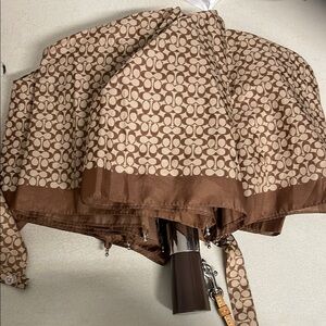 Coach umbrella